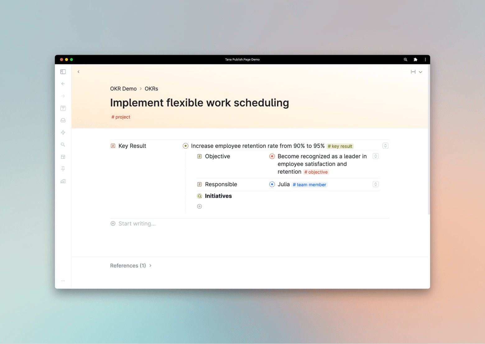Product screenshot