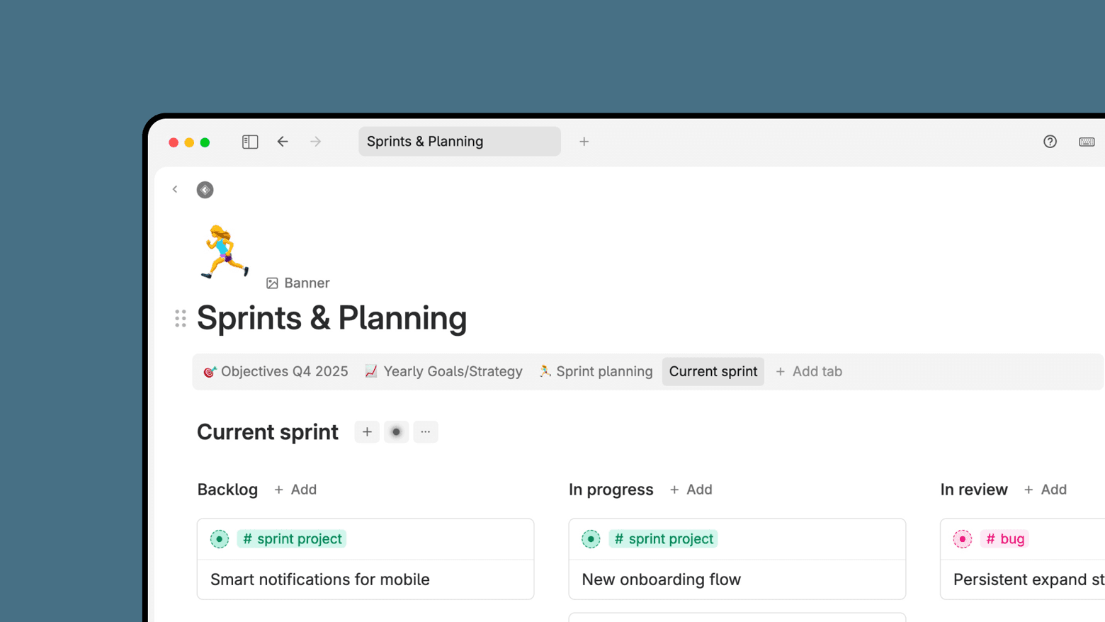 Hide the sidebar in Tana completely for distraction-free focused work