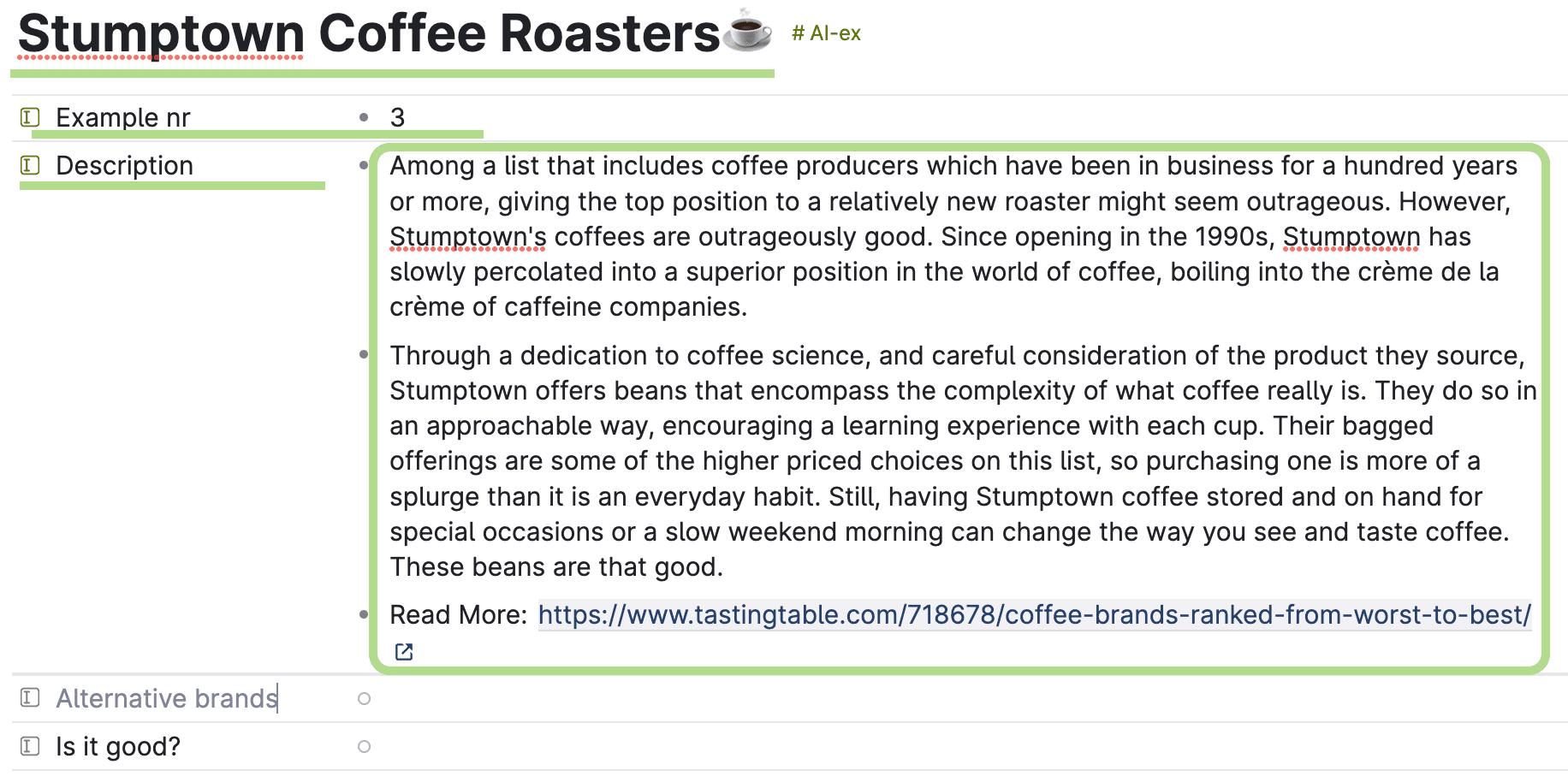 Product screenshot
