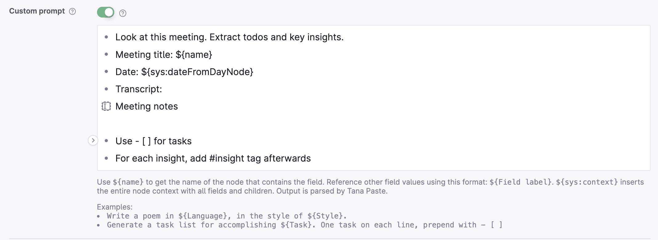 Product screenshot