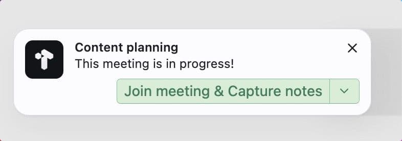 Meeting in progress