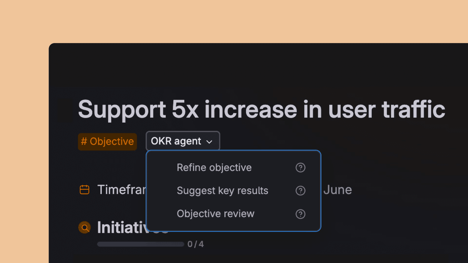 OKR agent