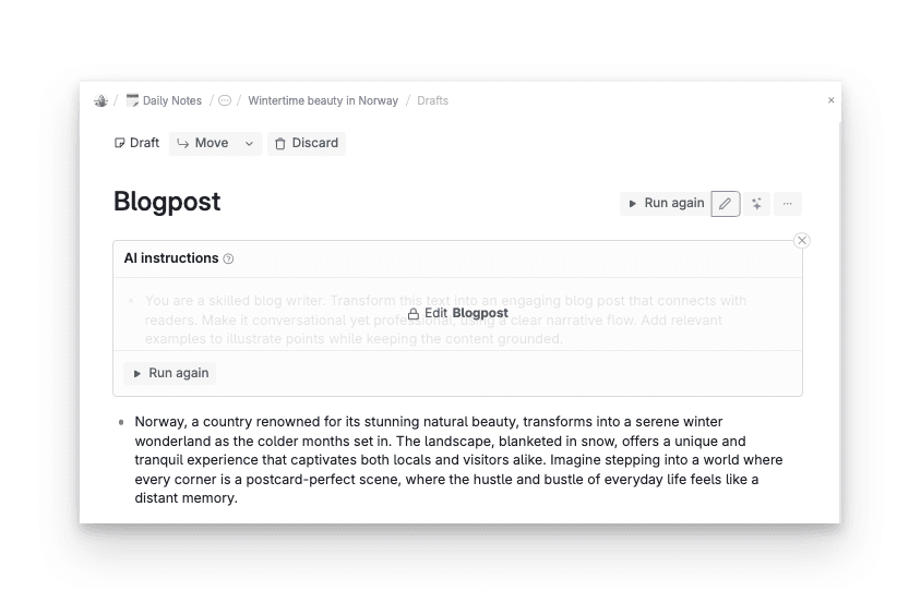 Product screenshot