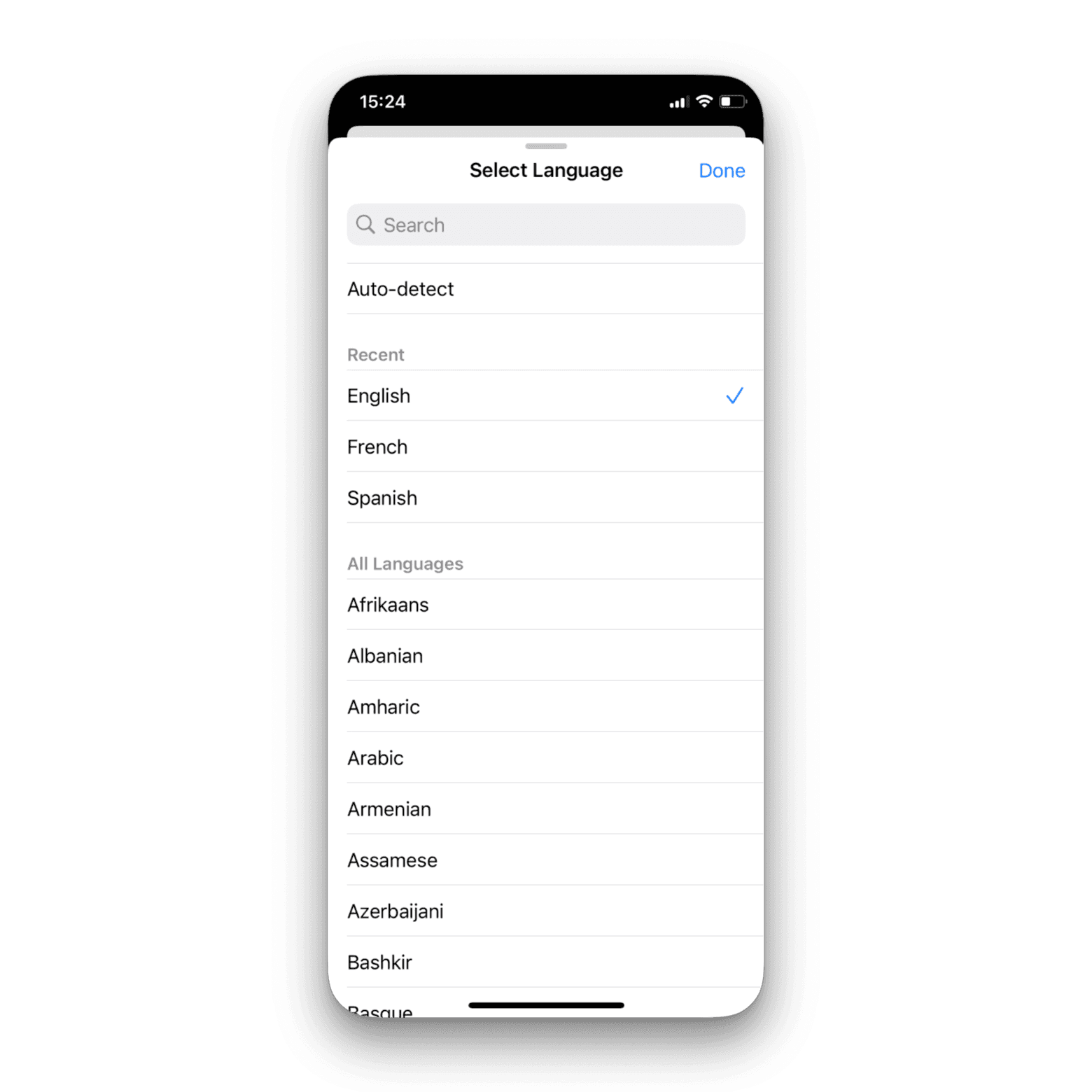 Product screenshot