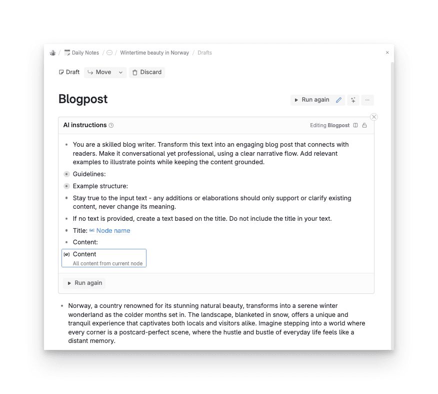 Product screenshot