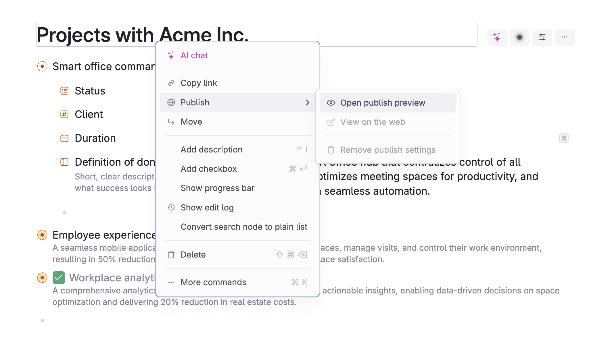 Product screenshot