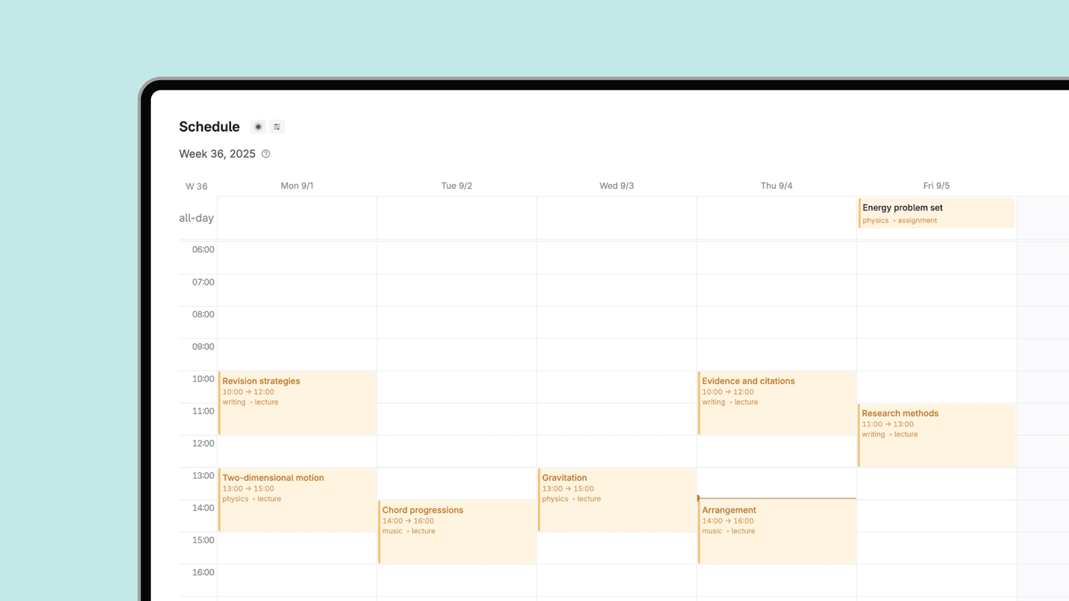 Product screenshot