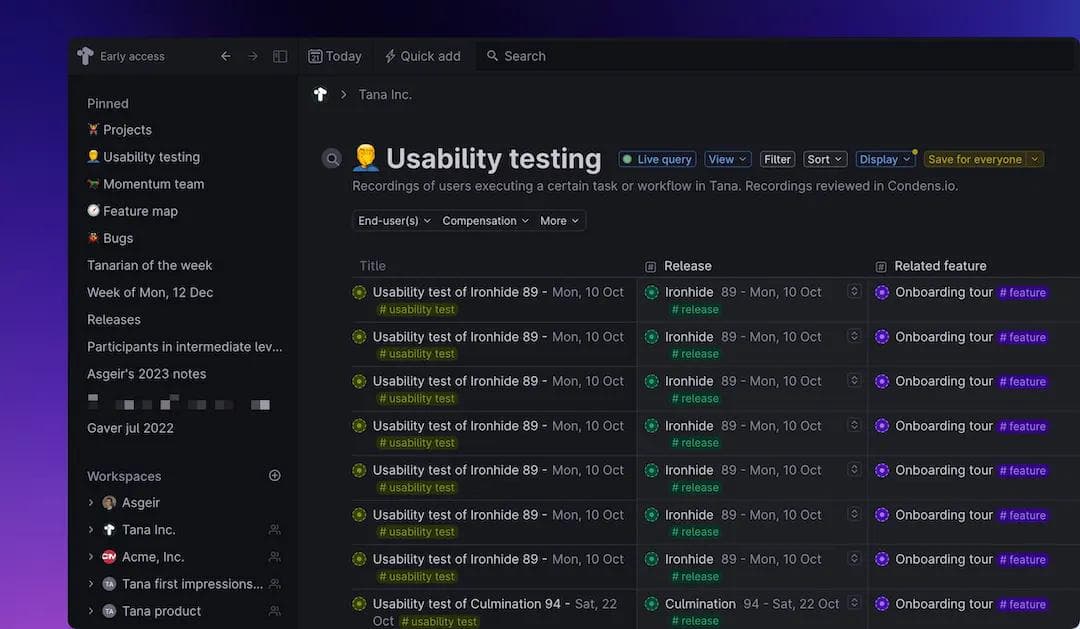 Product screenshot