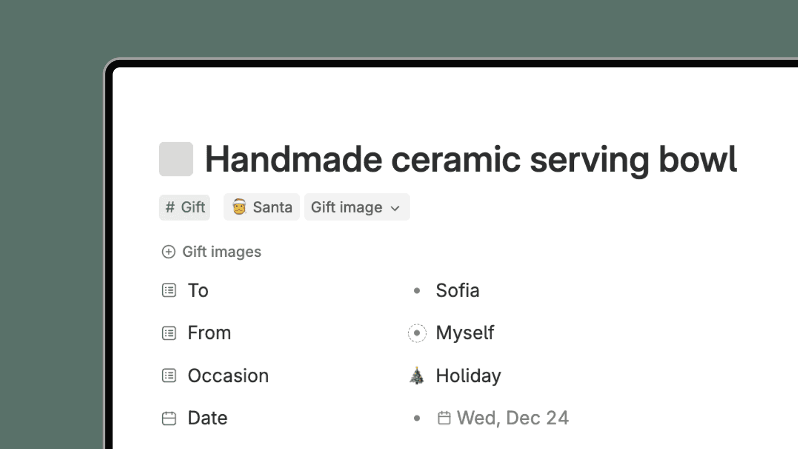 Product screenshot