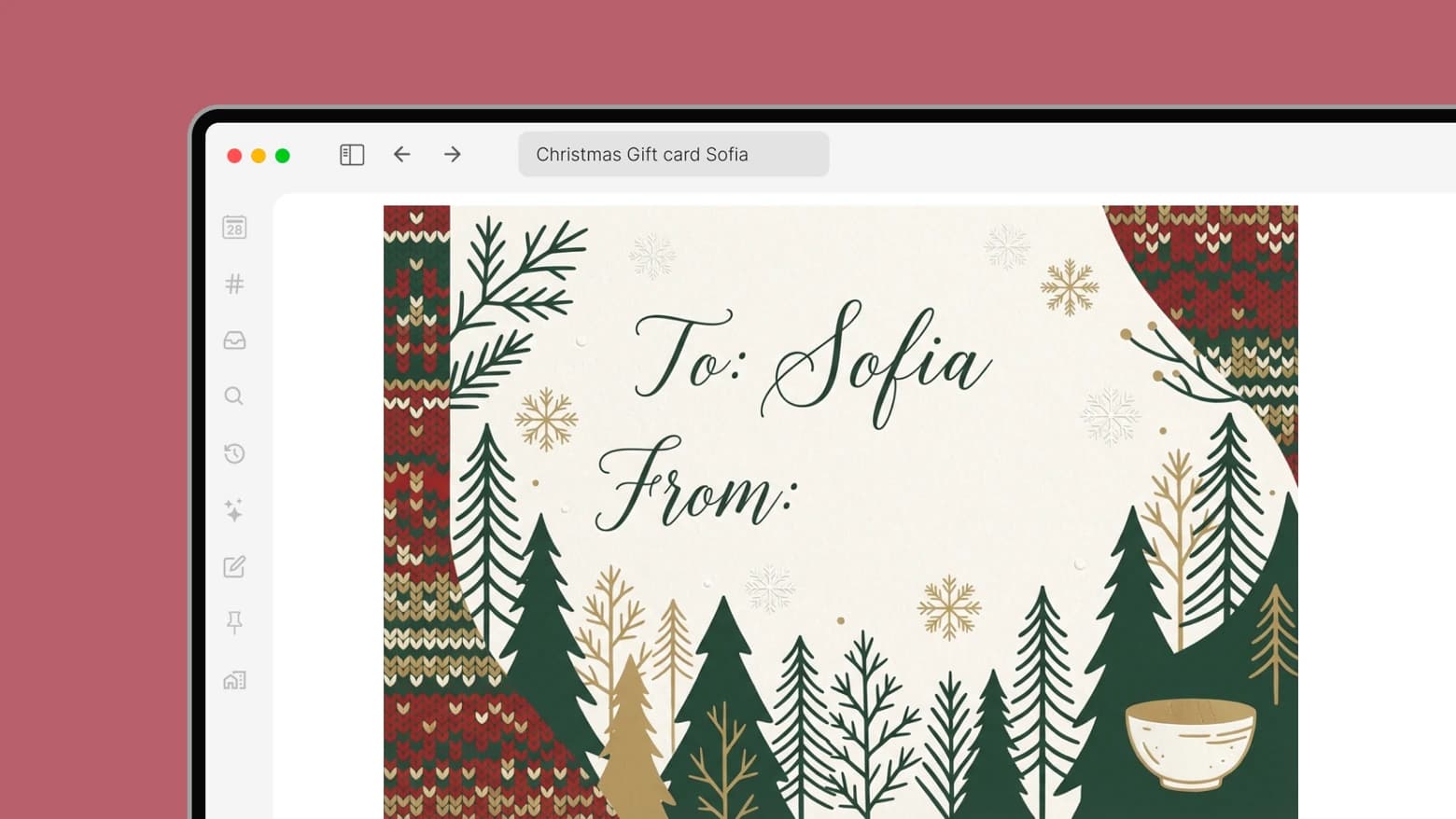 Product screenshot