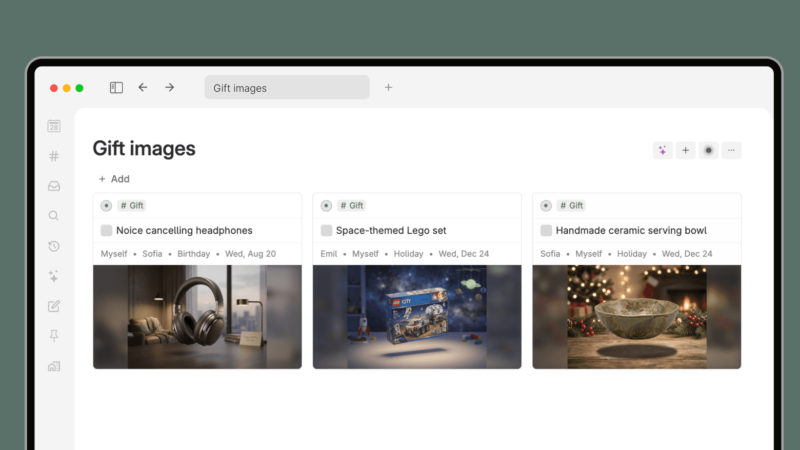 Product screenshot